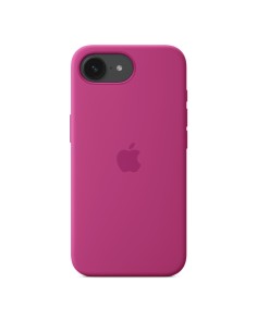 Apple Funda de silicona para el iPhone 16e - Fucsia 2