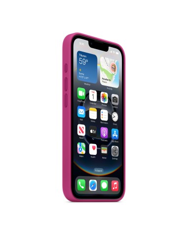 Apple Funda de silicona para el iPhone 16e - Fucsia