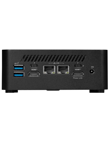 MSI Cubi 1M-037ES Intel Core 5 100U 8 GB DDR5-SDRAM 256 GB SSD Windows 11 Pro Mini PC Negro