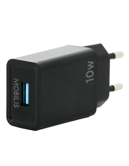 Mobilis 001360 cargador de dispositivo móvil Universal Negro Corriente alterna Auto