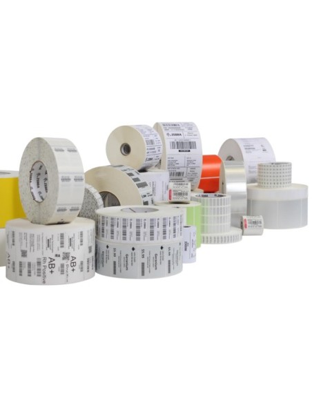 Zebra 1600 Wax cinta térmica 450 m Negro