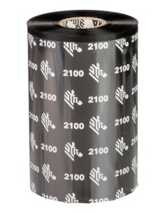 Zebra 2100 Wax cinta térmica 450 m Negro 2