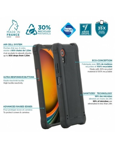 Mobilis 054016 funda para teléfono móvil 16,8 cm (6.6") Gris