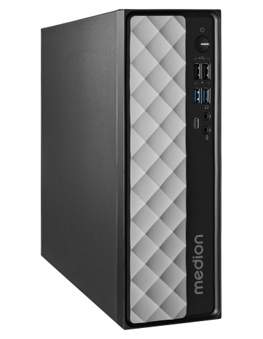 MEDION AKOYA T80 Intel® Core™ i5 i5-12450H 8 GB DDR4-SDRAM 512 GB SSD Windows 11 Home Mini PC Negro