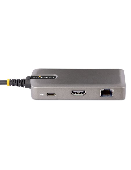 StarTech.com Adaptador Multipuertos USB-C - Docking Station USB Tipo C HDMI 4K60 - Hub Ladrón USB 3.0 de 2 Puertos - Entrega de StarTech.com Adaptador Multipuertos USB-C - Docking Station USB Tipo C HDMI 4K60 - Hub Ladrón USB 3.0 de 2 Puertos - Entrega de