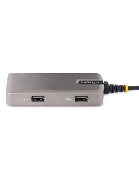 StarTech.com Adaptador Multipuertos USB-C - Docking Station USB Tipo C HDMI 4K60 - Hub Ladrón USB 3.0 de 3 Puertos - Entrega de StarTech.com Adaptador Multipuertos USB-C - Docking Station USB Tipo C HDMI 4K60 - Hub Ladrón USB 3.0 de 3 Puertos - Entrega de