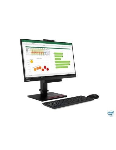 Lenovo ThinkCentre Tiny-In-One pantalla para PC 60,5 cm (23.8") 1920 x 1080 Pixeles Full HD LED Negro