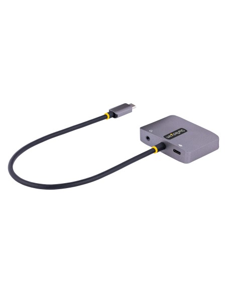 StarTech.com Adaptador de Vídeo USB C, Adaptador Multipuertos USB Tipo C a HDMI VGA con Salida de Audio de 3,5mm, HDR 4K a StarTech.com Adaptador de Vídeo USB C, Adaptador Multipuertos USB Tipo C a HDMI VGA con Salida de Audio de 3,5mm, HDR 4K a