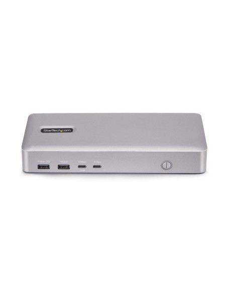 StarTech.com Docking Station USB4 - USB-C de 40Gbps - Vídeo Doble HDMI - Hasta 2x 4K 60Hz 4 4 4 (RGB) o 2x 4K 120Hz 4 2 2 - con StarTech.com Docking Station USB4 - USB-C de 40Gbps - Vídeo Doble HDMI - Hasta 2x 4K 60Hz 4 4 4 (RGB) o 2x 4K 120Hz 4 2 2 - con