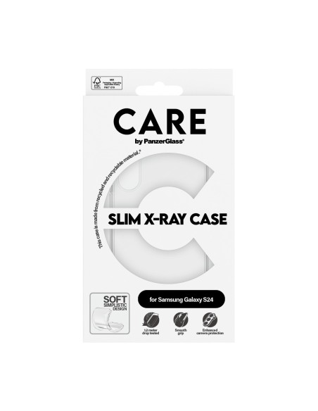 PanzerGlass 1960 funda para teléfono móvil Transparente