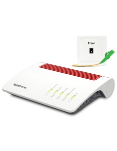 FRITZ!Box 5590 Fiber XGS-PON router inalámbrico Gigabit Ethernet Doble banda (2,4 GHz   5 GHz) Blanco