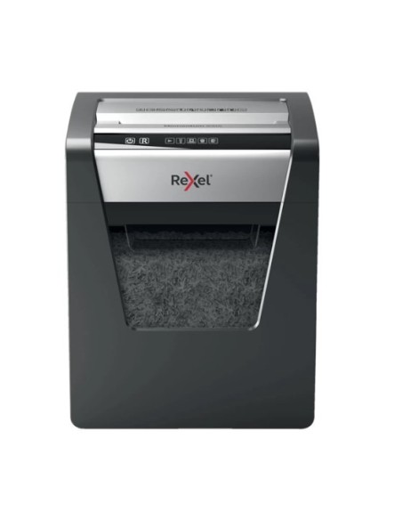 Rexel Momentum X415 triturador de papel Corte cruzado Negro, Gris