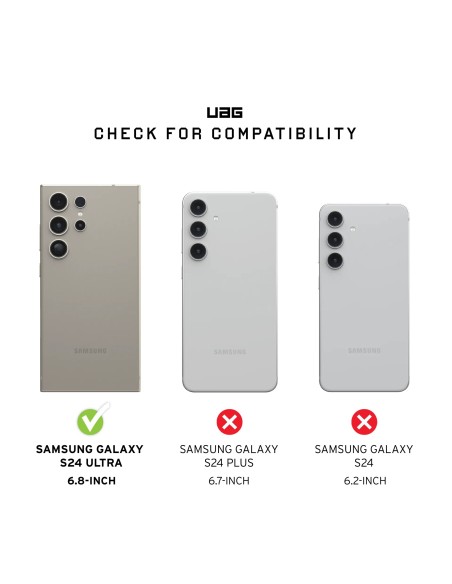 Urban Armor Gear Plyo Case funda para teléfono móvil 17 cm (6.7") Gris