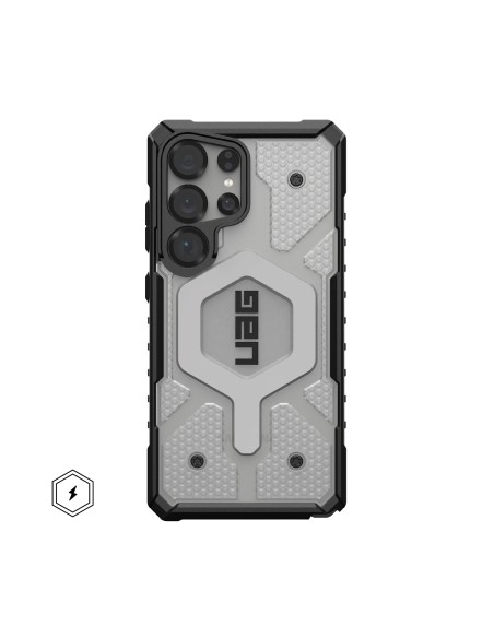 Urban Armor Gear Pathfinder Clear funda para teléfono móvil 17,3 cm (6.8") Negro, Plata