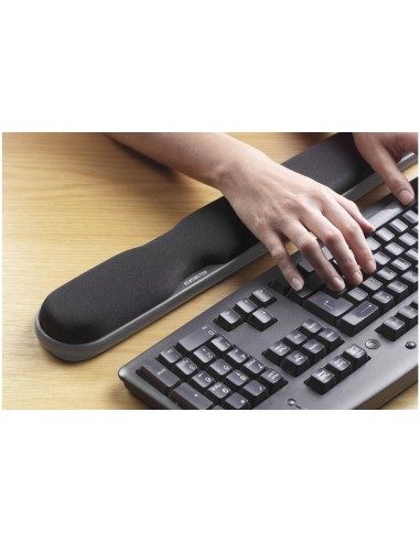 Kensington Reposamuñecas gel teclado dos alturas negro