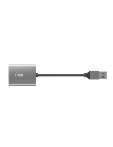 Trust Dalyx lector de tarjeta USB 3.2 Gen 1 (3.1 Gen 1) Aluminio