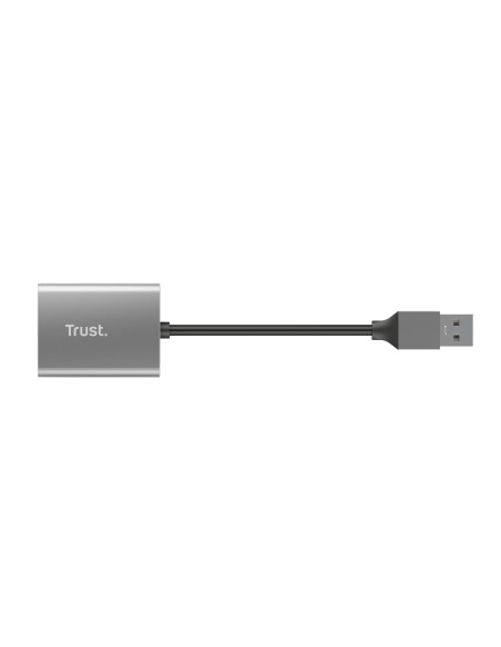 Trust Dalyx lector de tarjeta USB 3.2 Gen 1 (3.1 Gen 1) Aluminio Trust Dalyx lector de tarjeta USB 3.2 Gen 1 (3.1 Gen 1) Aluminio