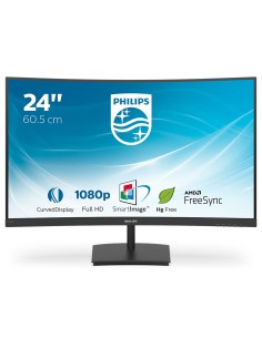 Philips E Line 241E1SC 00 LED display 59,9 cm (23.6") 1920 x 1080 Pixeles Full HD Negro 2
