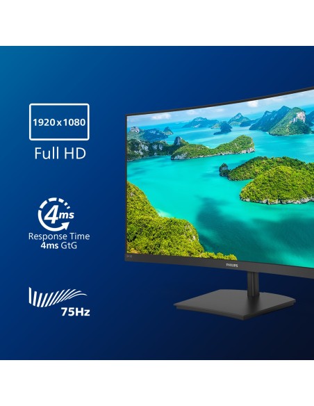 Philips E Line 241E1SC 00 LED display 59,9 cm (23.6") 1920 x 1080 Pixeles Full HD Negro