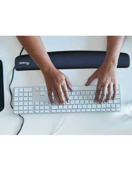 Equip Keyboard Wrist Rest descansa muñecas Espuma de memoria Negro