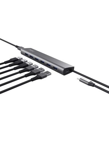 Trust Halyx USB 3.2 Gen 1 (3.1 Gen 1) Type-A 5000 Mbit s Plata