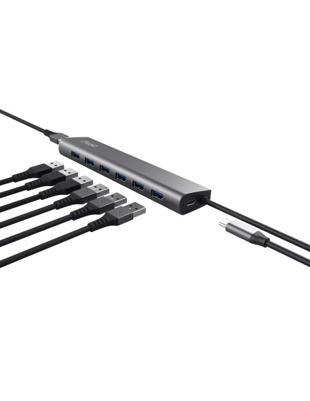 Trust Halyx USB 3.2 Gen 1 (3.1 Gen 1) Type-A 5000 Mbit s Plata