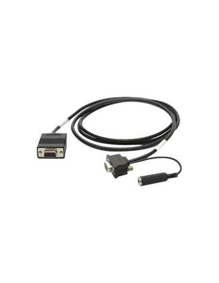 Motorola 25-13227-03R cable de serie Negro 1,83 m DB9