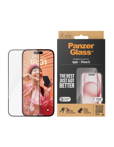 PanzerGlass Ultra Wide Fit Protector de pantalla Apple 1 pieza(s)
