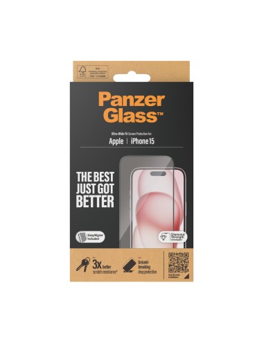 PanzerGlass Ultra Wide Fit Protector de pantalla Apple 1 pieza(s)