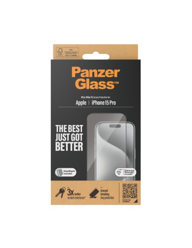 PanzerGlass Ultra Wide Fit Protector de pantalla Apple 1 pieza(s)