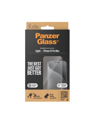 PanzerGlass Ultra Wide Fit Protector de pantalla Apple 1 pieza(s)