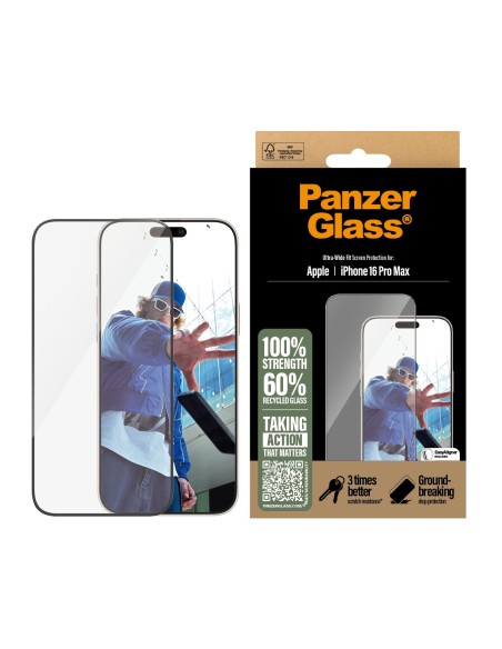 PanzerGlass PG Scrn iPhone 16 6.9Inch Pro UWF Protector de pantalla Apple 1 pieza(s)