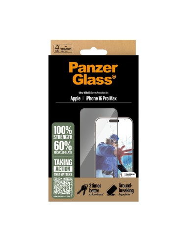 PanzerGlass PG Scrn iPhone 16 6.9Inch Pro UWF Protector de pantalla Apple 1 pieza(s)