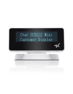 Star Micronics SCD222U 20 dígitos USB 2.0 Blanco