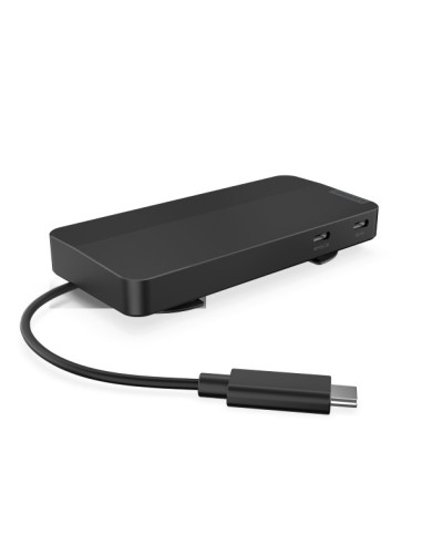 Lenovo 40B90000WW base para portátil y replicador de puertos Alámbrico USB 3.2 Gen 1 (3.1 Gen 1) Type-C Negro
