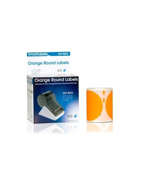 Seiko Instruments SLP-RDO Naranja Etiqueta para impresora autoadhesiva