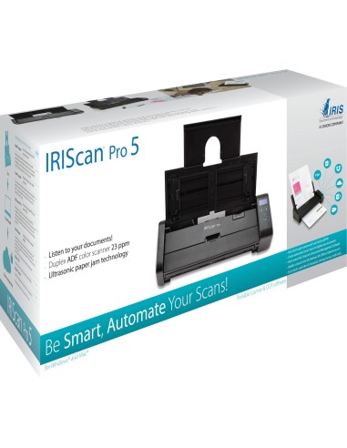 I.R.I.S. IRIScan Pro 5 Escáner con alimentador automático de documentos (ADF) 600 x 600 DPI A4 Negro