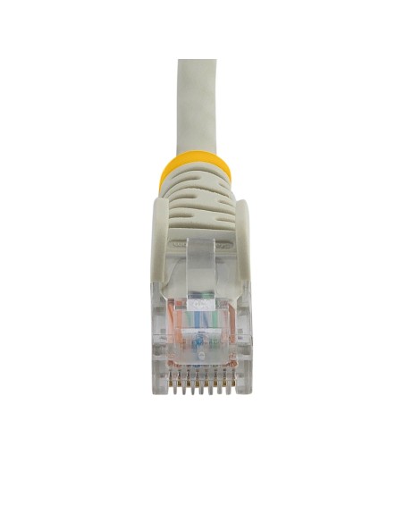 StarTech.com Cable de Red Ethernet 15m UTP Patch Snagless Sin Enganches Cat5e Cat 5e RJ45 - Gris StarTech.com Cable de Red Ethernet 15m UTP Patch Snagless Sin Enganches Cat5e Cat 5e RJ45 - Gris