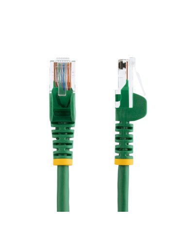 StarTech.com Cable de 1m Verde de Red Fast Ethernet Cat5e RJ45 sin Enganche - Cable Patch Snagless
