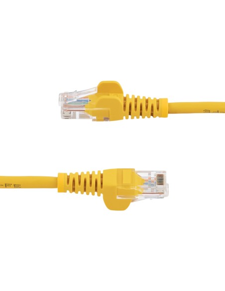 StarTech.com Cable de 1m Amarillo de Red Fast Ethernet Cat5e RJ45 sin Enganche - Cable Patch Snagless StarTech.com Cable de 1m Amarillo de Red Fast Ethernet Cat5e RJ45 sin Enganche - Cable Patch Snagless