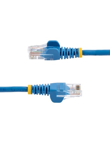 StarTech.com Cable de 2m Azul de Red Fast Ethernet Cat5e RJ45 sin Enganche - Cable Patch Snagless