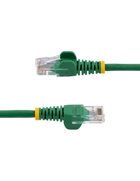 StarTech.com Cable de 2m Verde de Red Fast Ethernet Cat5e RJ45 sin Enganche - Cable Patch Snagless