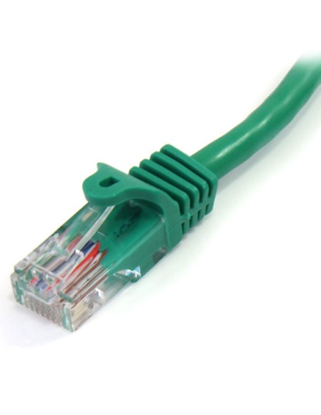 StarTech.com Cable de 3m Verde de Red Fast Ethernet Cat5e RJ45 sin Enganche - Cable Patch Snagless StarTech.com Cable de 3m Verde de Red Fast Ethernet Cat5e RJ45 sin Enganche - Cable Patch Snagless
