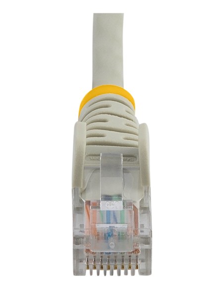 StarTech.com Cable de 3m Gris de Red Fast Ethernet Cat5e RJ45 sin Enganche - Cable Patch Snagless
