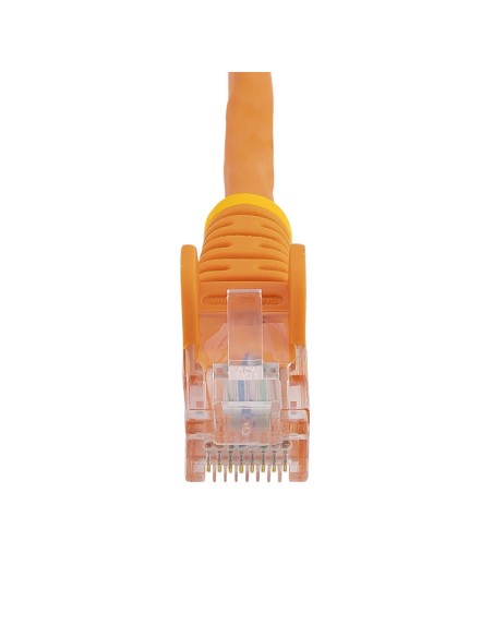 StarTech.com Cable de Red de 0,5m Naranja Cat5e Ethernet RJ45 sin Enganches StarTech.com Cable de Red de 0,5m Naranja Cat5e Ethernet RJ45 sin Enganches