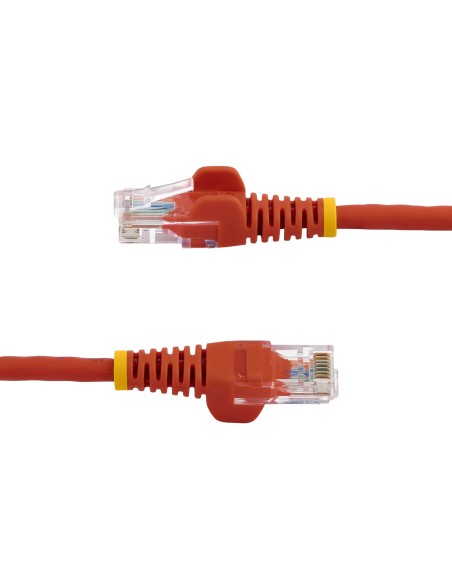 StarTech.com Cable de Red de 0,5m Rojo Cat5e Ethernet RJ45 sin Enganches StarTech.com Cable de Red de 0,5m Rojo Cat5e Ethernet RJ45 sin Enganches