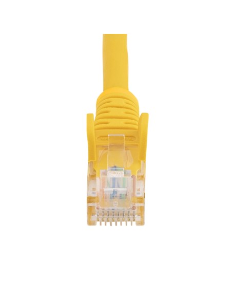StarTech.com Cable de Red de 0,5m Amarillo Cat5e Ethernet RJ45 sin Enganches StarTech.com Cable de Red de 0,5m Amarillo Cat5e Ethernet RJ45 sin Enganches