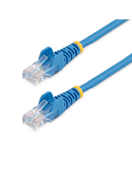 StarTech.com 45PAT5MBL cable de red Azul 5 m Cat5e U UTP (UTP)