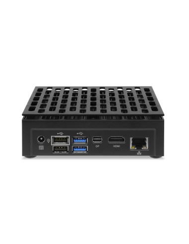Aopen DE3650-S Intel® Celeron® N N6210 4 GB DDR4-SDRAM 192 GB SSD+eMMC Windows 10 IoT Mini PC Negro