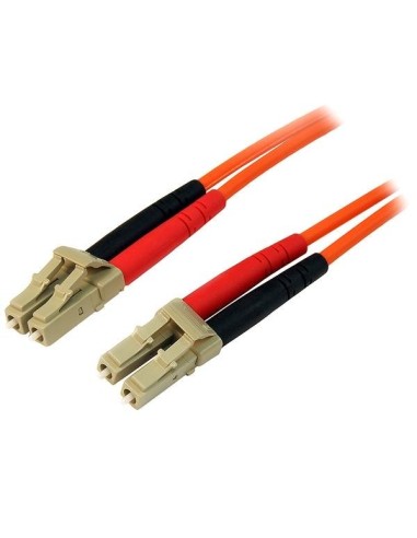 StarTech.com Cable Patch de Fibra Duplex Multimodo 50 125 1m LC - LC